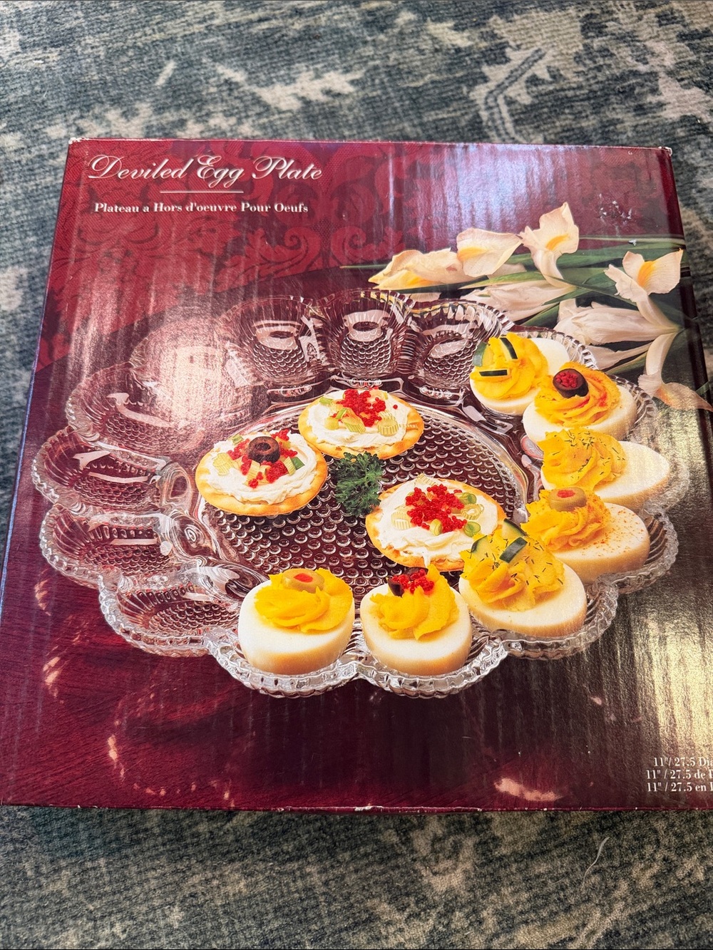 Deviled Egg Plate - Indiana Glass